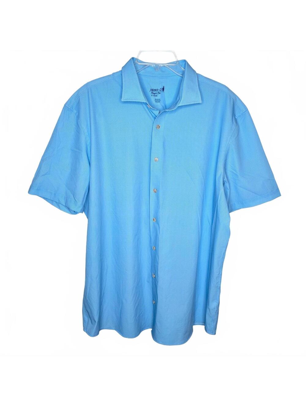 Johnnie-O Hangin Out Performance Button Down Light Blue Size XL